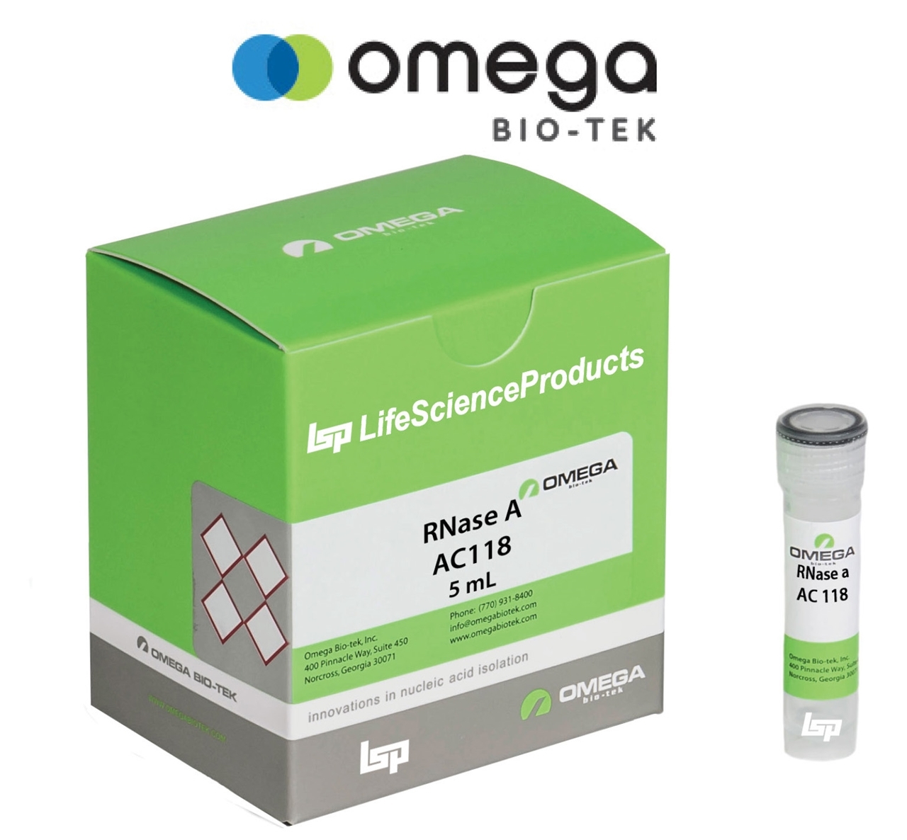 Omega Biotek Rnase A Ac Ac Life Science Products