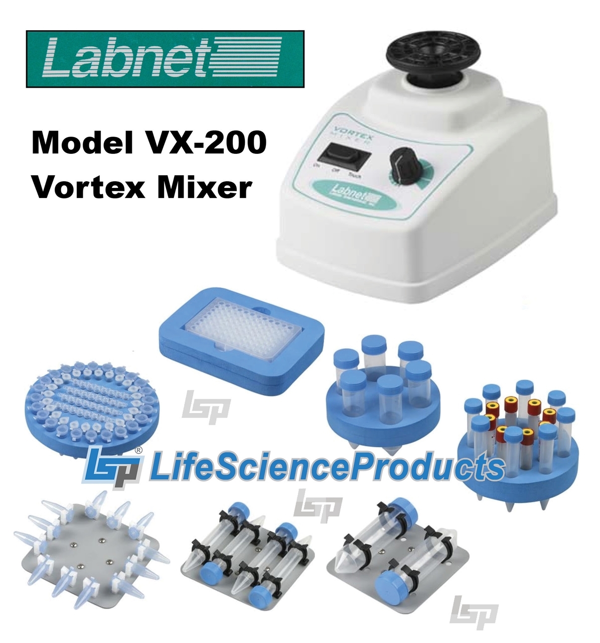 Labnet Vortex Mixer VX-200, Vortexer. Life Science Products