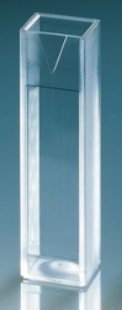 Picture of 4.0ml Disposable UVT-Cuvettès - with 2 clear sides, 5x100, 500/case