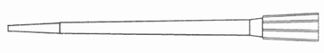 Picture of X-Length SelecTips™ 1-200µl (300µl capacity), Bulk 1000/pack