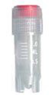 Picture of Sterile, 1.2ml (1.0ml) Self-Standing Cryo·Vials® External Threaded ScrewCaps (LipSeal Sealing Design), 100/pack