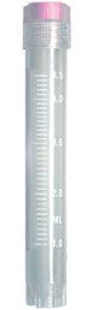 Picture of Sterile, 5.0ml Self-Standing Cryo·Vials® External Threaded ScrewCaps (LipSeal Sealing Design), 100/pack