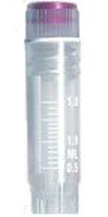 Picture of (100/pack) 2.0ml Self-Standing Cryo·Vials® with Internal Threads