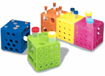 Picture of 5/pack, 4-way Cube Racks (Assorted Colors)