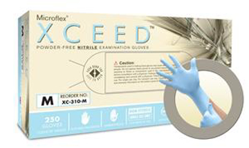 Picture of Microflex® XCEED™ Powder-Free Nitrile Gloves  (10x250/cs) 2500/case