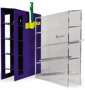 Picture of 4-shelf Serological Pipet Rack, ABS