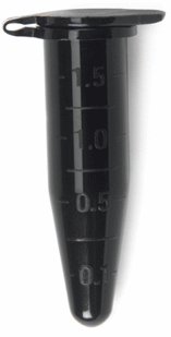 Picture of Totally Black, 1.7ml OmniSeal™ Microcentrifuge-Tubes, 500/pack