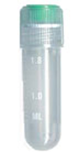 Picture of (100/pack) 2.0ml Round Bottom Cryo·Vials® with External Threads