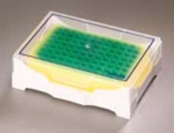 Picture of Iso-Freeze PCR Tube Rack, 96-place, 4°C/3 hours (Green to Yellow), 2 racks/pack, 5 packs/case (10 racks)