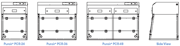 Air Science Usa Purair Pcr Laminar Flow Cabinets Life Science