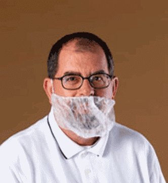 Picture of Disposable Beard Cover (Restraints), 18" White, 500/pack