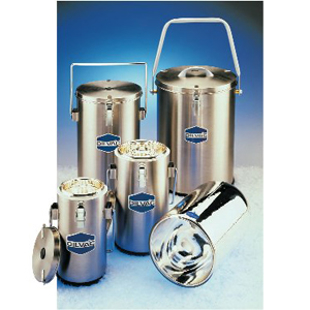 Picture of 1 liter, Stainless Steel Cased Dewar Flask