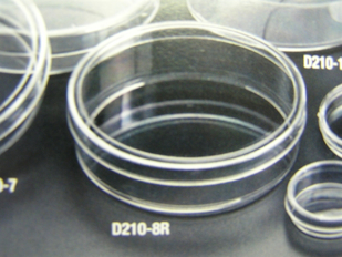 Picture of 100 x 25mm Petri-Dishes, Non-Vented Lid, 500/case