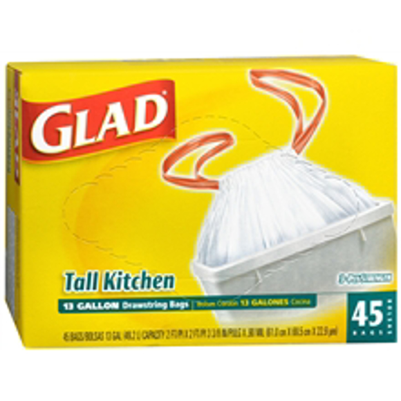 Picture of Glad® 13 gallon Kitchen Trash Bags