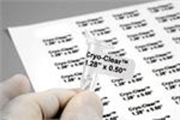 Picture of Cryo-Clear™ Sheets for Laser or Injet printers (0.94" x 0.50")