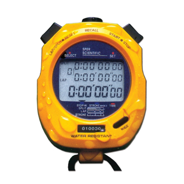 Picture of 100 Memory Water Resistant Stopwatch