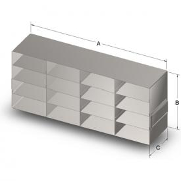 Picture of Stainless Steel Freezer Storage Rack