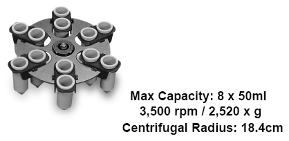 Picture of Swing-out Rotor, 12 x 50ml