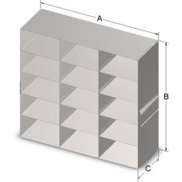 Picture of Stainless Steel Freezer Storage Rack