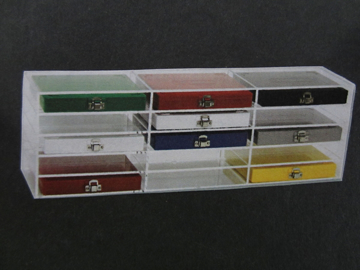 Picture of 15-shelf Acrylic Storage Rack