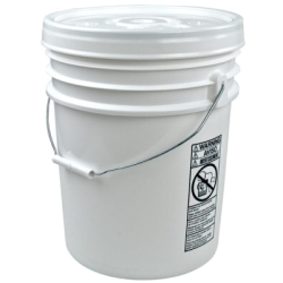 5 Gallon Bucket with EZ Peel Snap On Lid