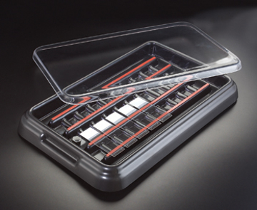 Picture of StainTray™ Slide Staining System with CLEAR Lid