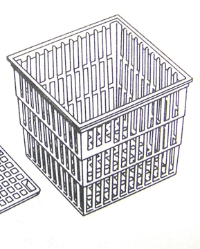 Picture of Plastic TestTube Basket - without lid