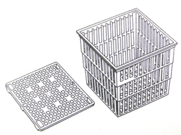 Picture of Plastic TestTube Basket - with lid