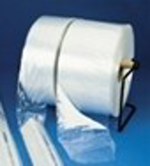 Picture of 6" width, LDPE 2 mil Plastic Roll of Tubing