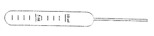 Picture of 10ml Disposable Transfer/Storage Pipet