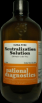 Picture of National Diagnostics - Neutralization Solution, 1 liter bottle