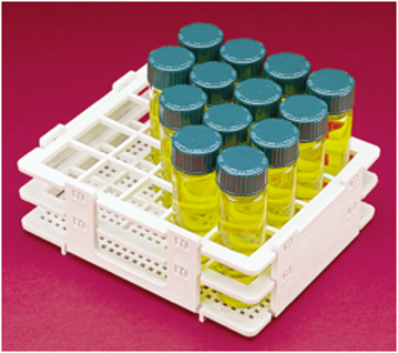 Picture of No-Wire™ 42-place 12-13mm Bottle/Vial Rack