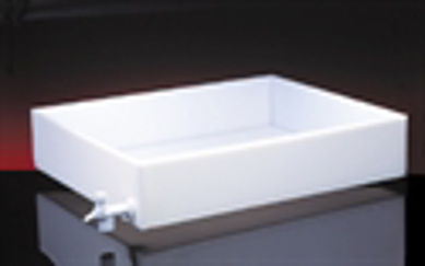 Picture for category HDPE Rectangular Dispensing Trays with Drain Spigot