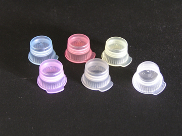 Picture of Over-Fit Thumb-Caps, for 10mm Tubes/Blood Collecction Tubes, 1000/pack