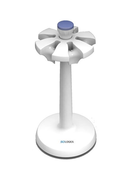 6-place Carousel Pipettor Stand. Life Science Products