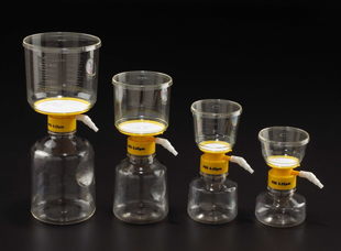 Picture of 150ml Vacuum Fílter System, 0.22µm Polyethersulfone (PES), 50mm Fílter, Sterile Individually Wrapped, 12/case