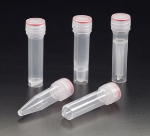 Picture of Sterile, Printed 0.5ml Micrew-tube with Flat ScrewCap with o'ring, 500/case