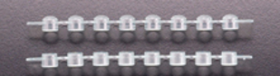 Picture of Non-Sterile, Domed 8-place CàpStrips for BioTube™ strips and platès