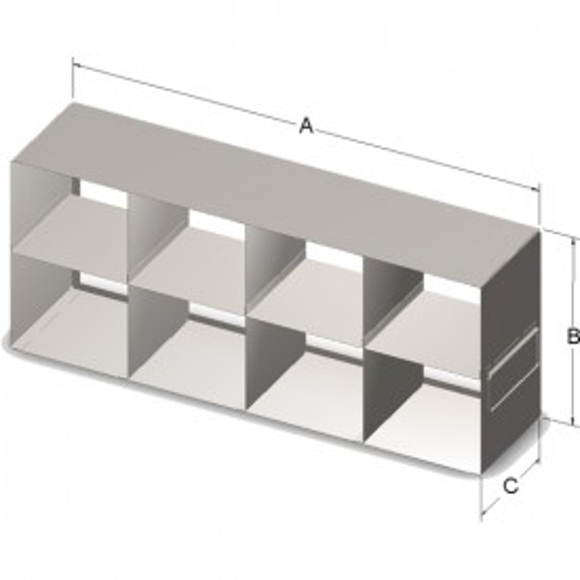 Picture of Stainless Steel Freezer Storage Rack