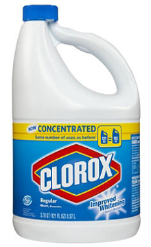 Picture of Clorox Bleach, 3 x 121 fluid ounce/case