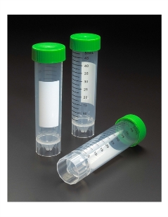 Picture of CELLTREAT, 50ml Centrifuge-ScrewCap-Tubes, with Self-Standing Bottom, 500/case