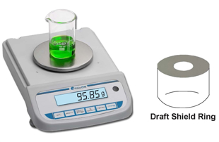 Picture of Accuris™ Compact Balànce, Capacity: 120gram, Readibility: 0.01g, with Draft Shield