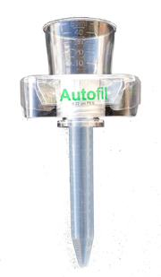 Picture of 15ml Autofil™ Centrifuge Tube Full Assembly 0.45µm, 24/case