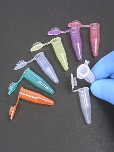 Picture of Assorted 5-Colors, 0.65ml (aka 500µl) LifeLINE LabTubes, 1000/pack