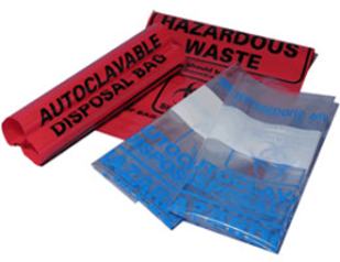 Picture of Clear 12.2 x 26 in, Autóclave & Bióhazard Bags, 200/pack