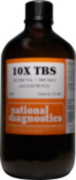 Picture of National Diagnostics - TBS Buffer (10X), 1 liter bottle