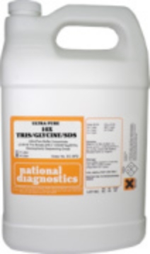 Picture of National Diagnostics - Tris-Glycine-SDS PAGE Buffer (10X), 4 liter bottle