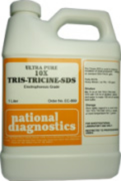 Picture of National Diagnostics - Tris-Tricine-SDS PAGE Buffer (10X), 1 liter bottle