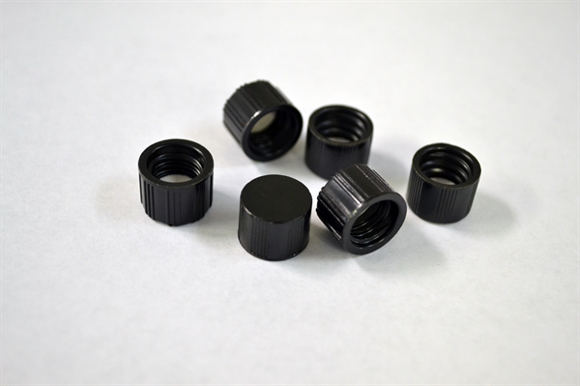 Picture of Solid (Closed) Top 8-425 ScrewCaps for 12x32mm Vials