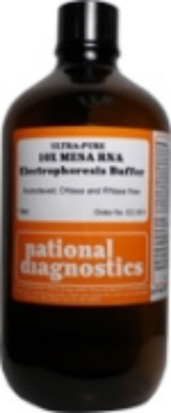 Picture of National Diagnostics - MESA RNA Electrophoresis Buffer (10X), 1 liter bottle